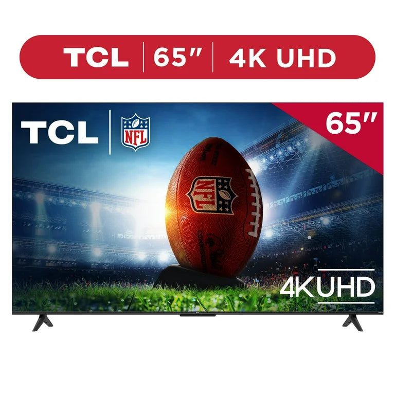 TCL 65" CLASS 4-SERIES 4K UHD HDR LED SMART ROKU TV (65S451)