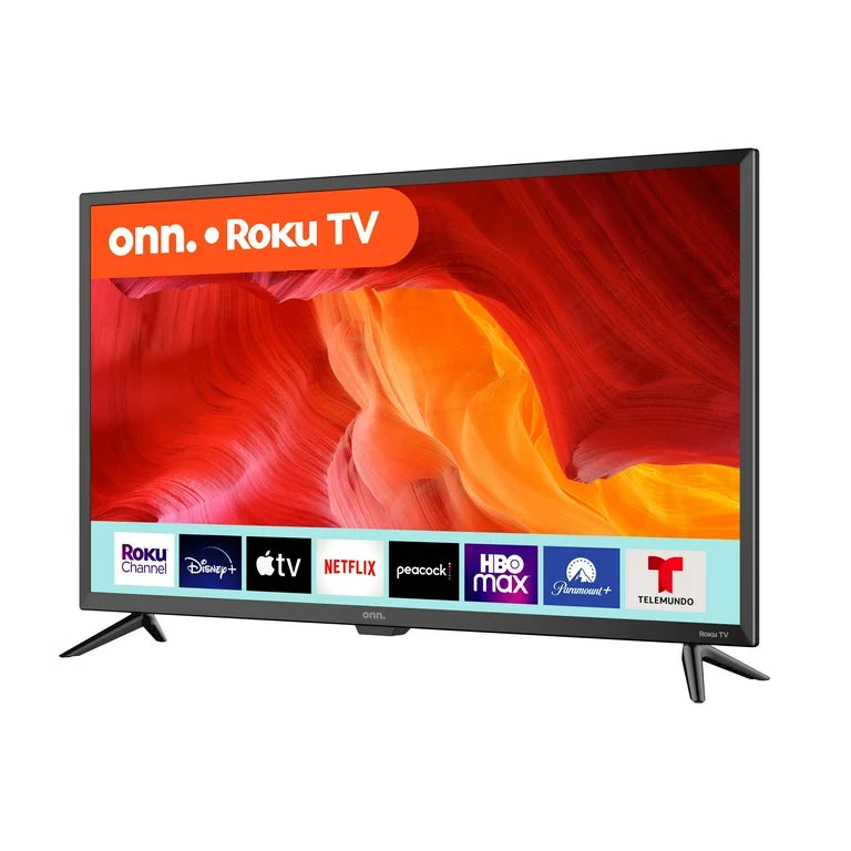 ONN 32” Class HD (720P) LED Roku Smart Television (100012589)