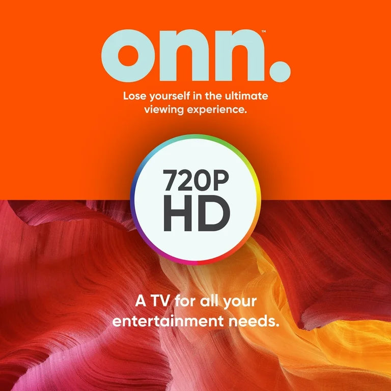 ONN 24” Class HD (720P) LED Roku Smart Television (100012590)