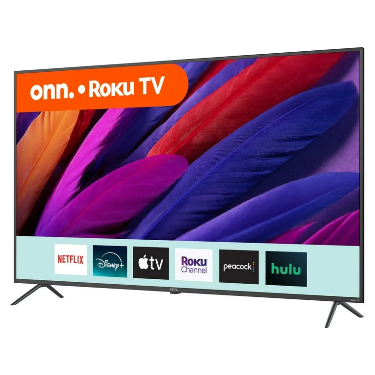 ONN 65” Class 4K UHD (2160P) LED Roku Smart Television HDR (100012587)