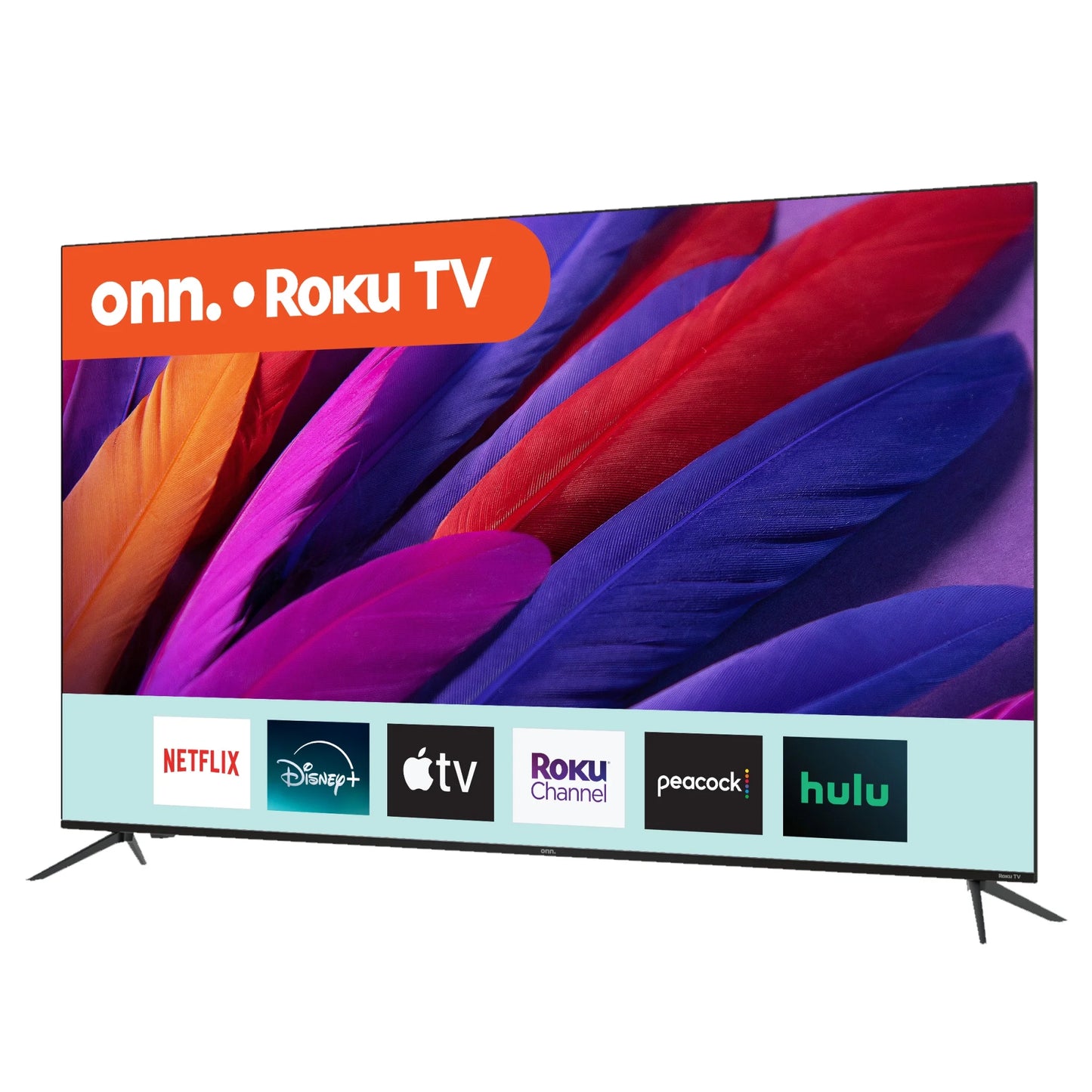 ONN 75” Class 4K UHD (2160P) LED Roku Smart Television (100044717)