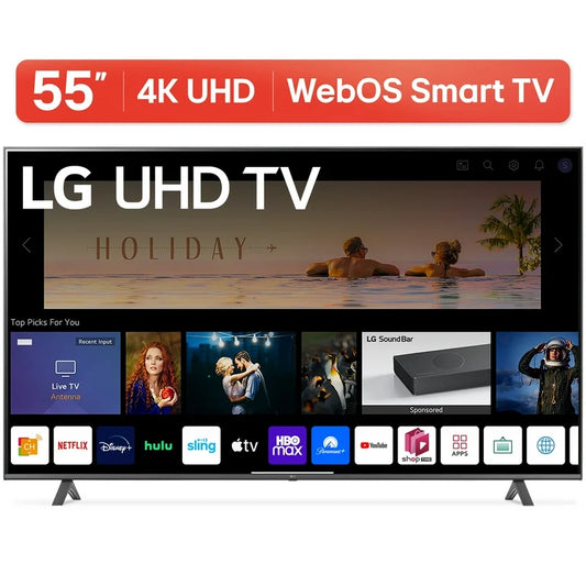 LG 55’’ 4K UHD LED Smart TV, (UQ7070)