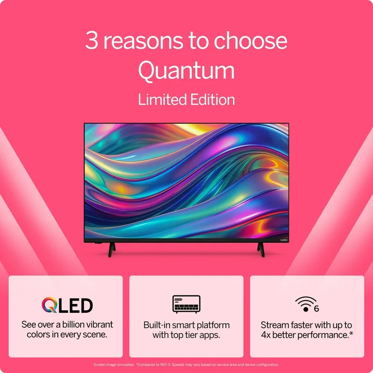 VIZIO 50" Class Quantum 4K QLED HDR Limited Edition Smart TV (VQD50S-0809)